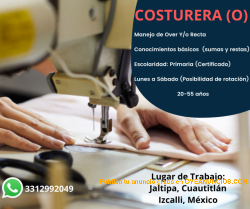 COSTURERA (O)