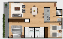 RENTA DEPARTAMENTO ESCANDON