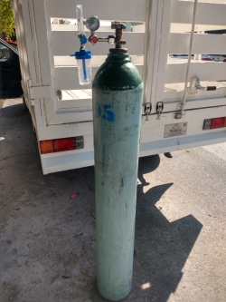 3 Tanques de Oxígeno de 9,500 Litros marca INFRA 