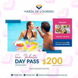 Day Pass Cancun en el Corazon de Cancún