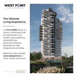 West Point Departamentos en Preventa excelente opción ya sea para vivir o invertir