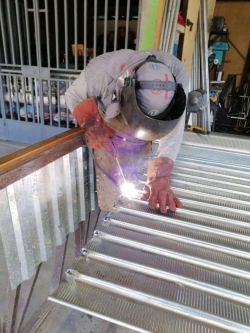 Soldadores en Yurimaguas 