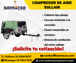 Compresor de Aire Sullair