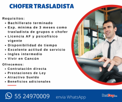 chofer trasladista