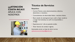 Técnico de Servicios