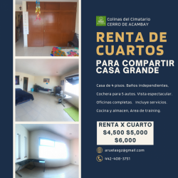 Renta de cuartos