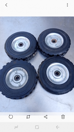 Llantas para diablito nuevo