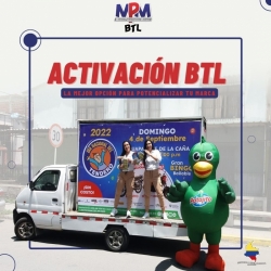 BTL, Perifoneo y Carro valla a nivel NACIONAL