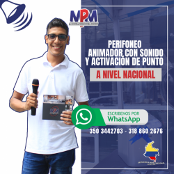 Cabina de sonido y activación de punto a nivel NACIONAL