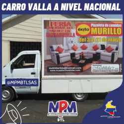 Alquiler de carros valla en Pereira