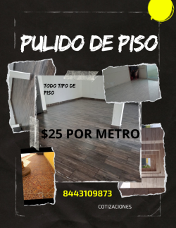 PULIDO DE PISO